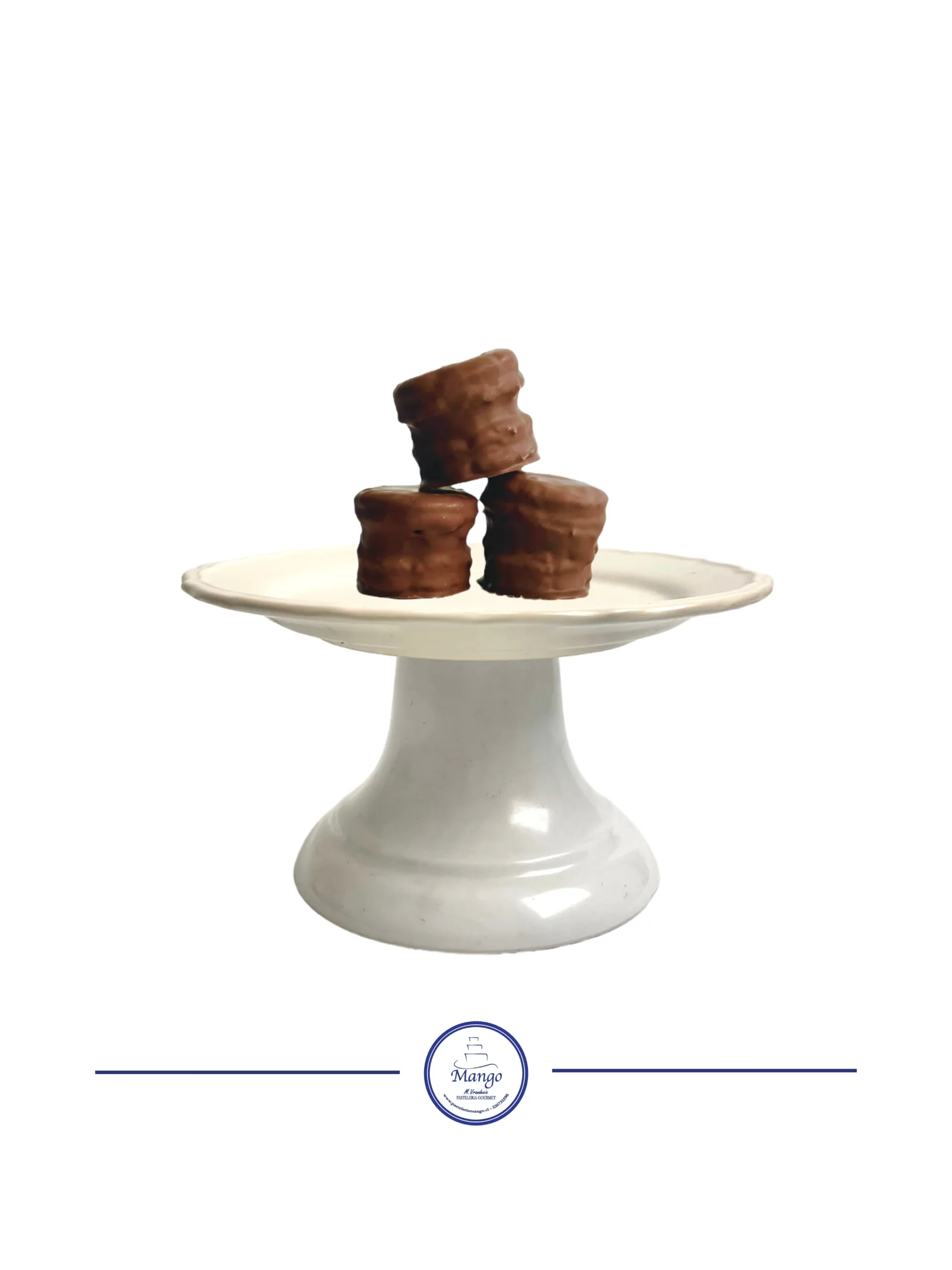 Alfajor Choco 0 - Almendras, Manjar y Chocolate sin Azúcar (2 Unidades)