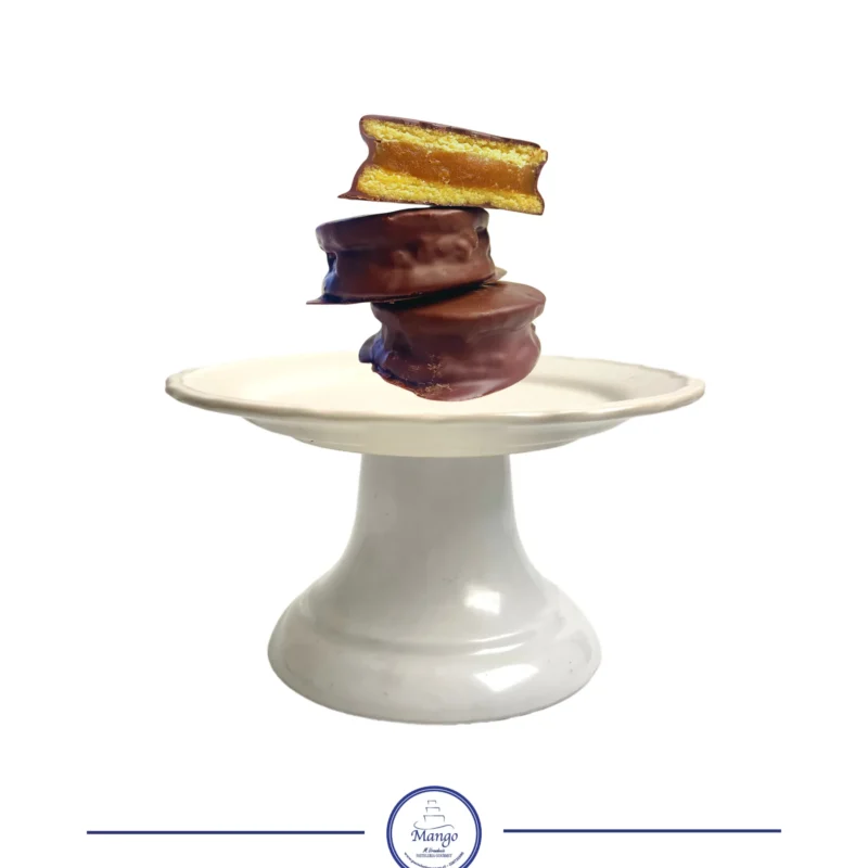 Alfajor Keto Choco 00 - Almendras, Manjar y Chocolate sin Azúcar ni Gluten