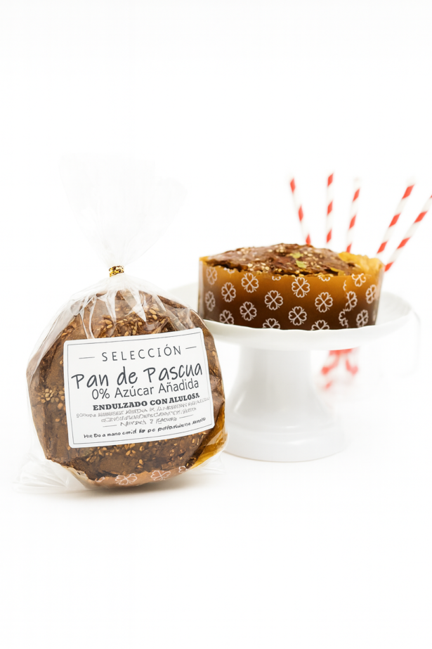 Pan de Pascua Sin Azúcar, Sin Gluten nueces y pasas - Imagen 3