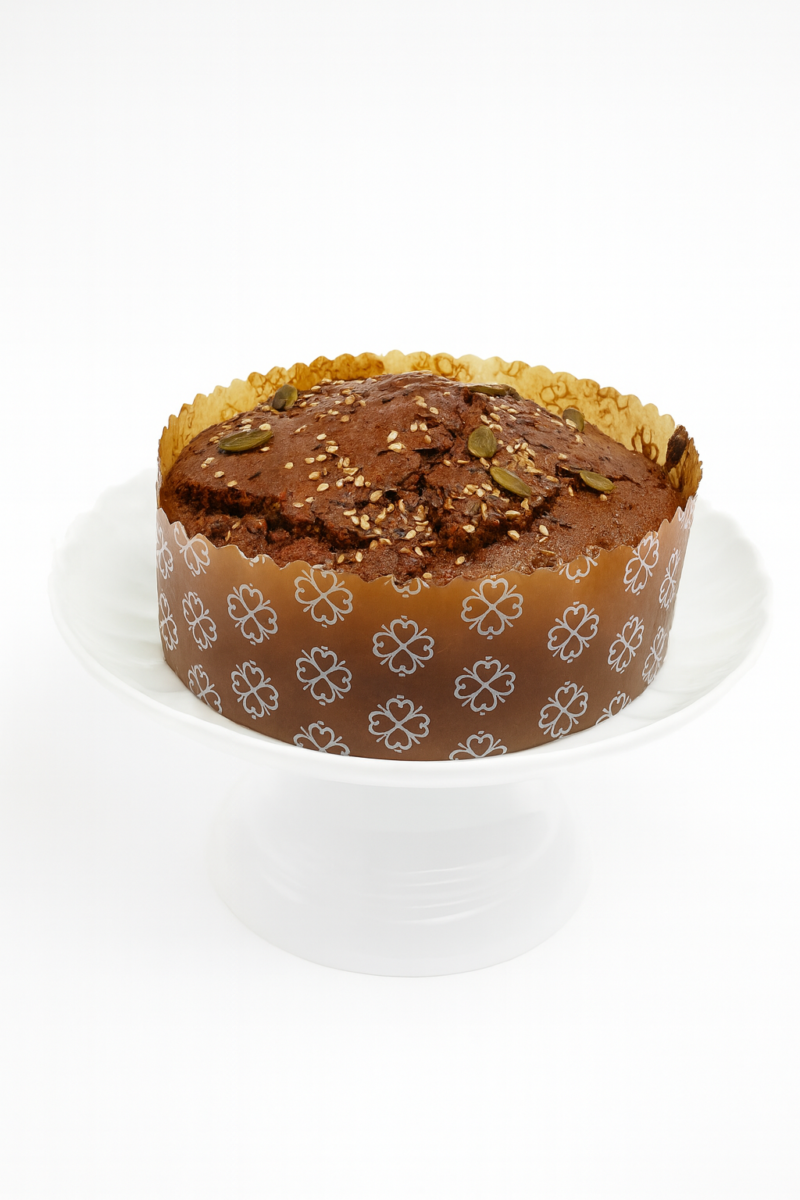 Pan de Pascua Sin Azúcar, Sin Gluten nueces y pasas