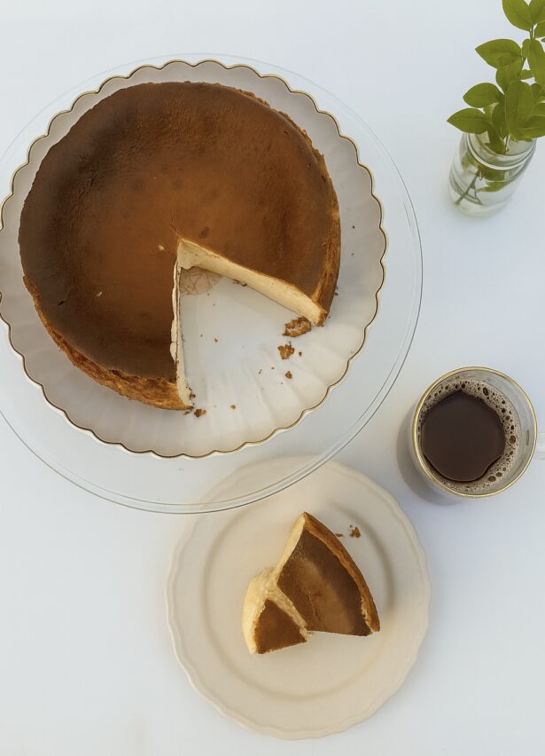 Tarta Vasca sin azúcar, sin harinas - Imagen 4