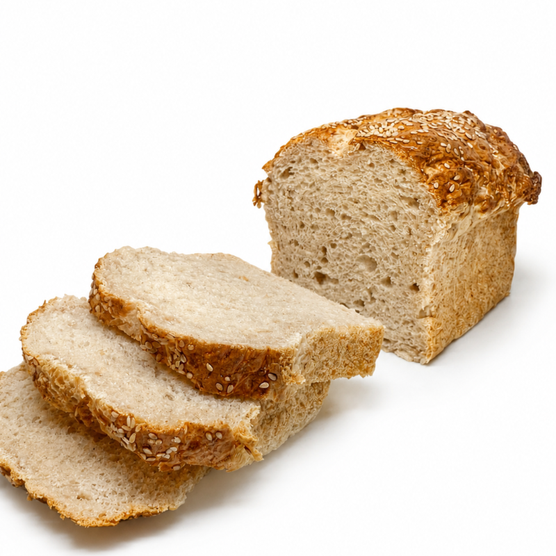 Pan blanco sin gluten